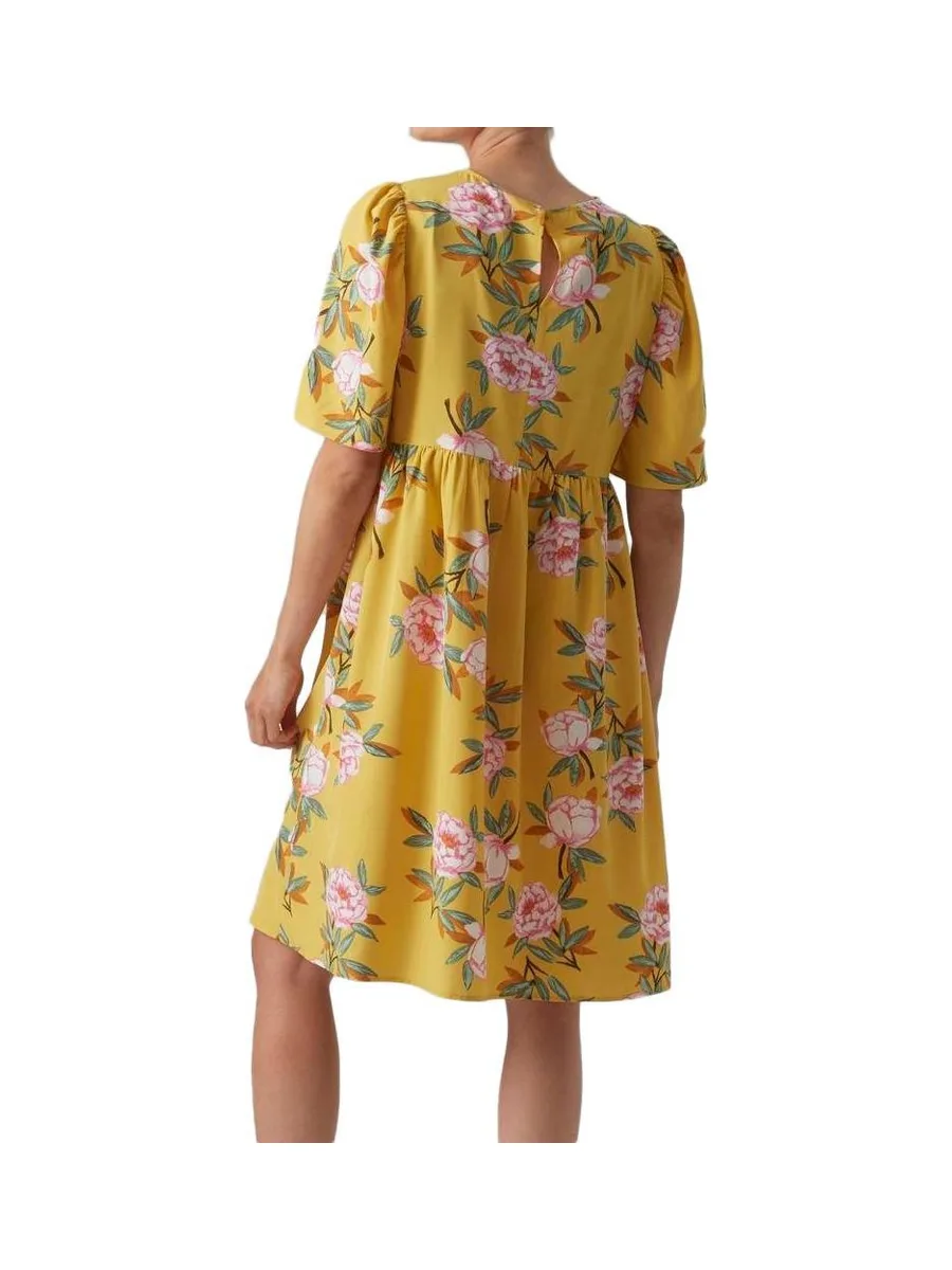 Robe Jaune Femme Mamalicious Palma 3