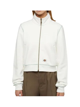 Sweat Zippé Blanc Femme Dickies Arlee 1
