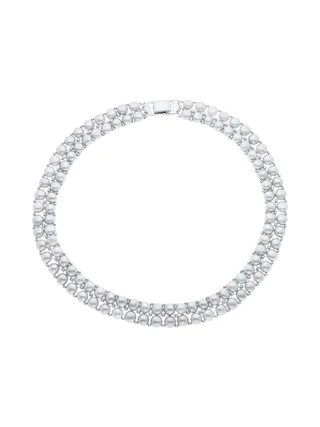 Collier 2 Rangs Véritables Perles d'Eau Douce 4 mm — 40 cm 1