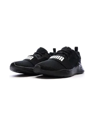 Baskets Noires Garçon Puma Wired01 6