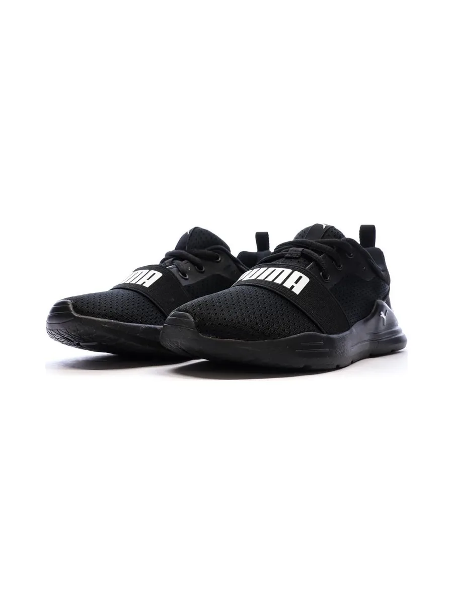 Baskets Noires Garçon Puma Wired01 7