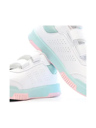 Baskets Blanche/Rose Fille Adidas Tensaur Sport 2.0 7