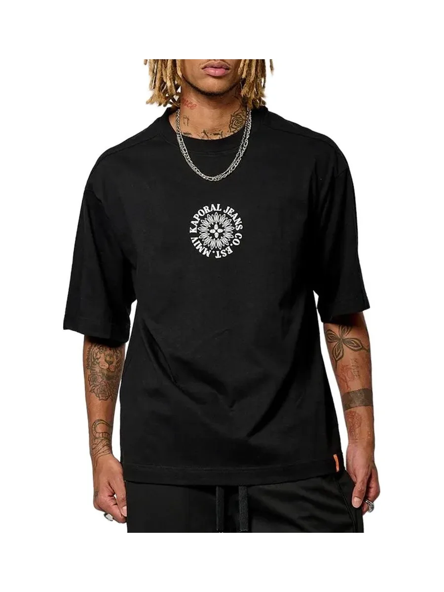 T-Shirt Noir Homme Kaporal TAZ 2