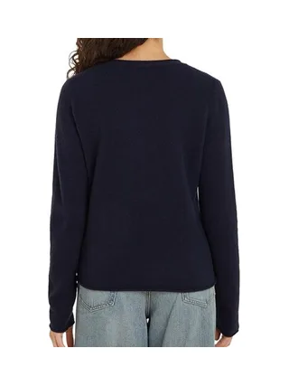 Pull Marine Femme Tommy Hilfiger Soft WW0WW43505 2