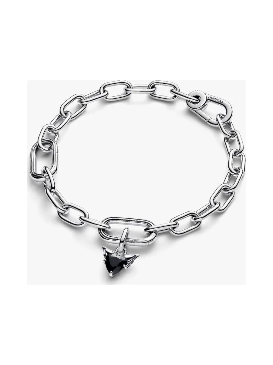 Pandora - Charm Cœur Winged mini en argent sterling 3