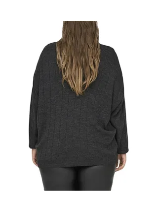 Pull Gris Femme Only Carmakoma Tess 2