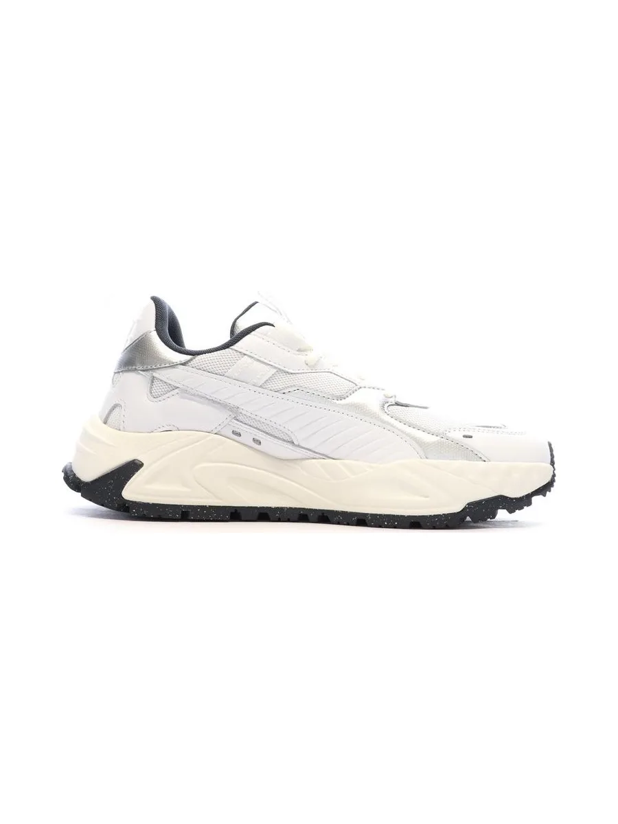 Baskets Blanches Mixte Puma RS-Trck Metallic 3