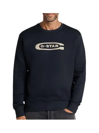Sweat Noir Homme G-Star RAW Old Skool 1