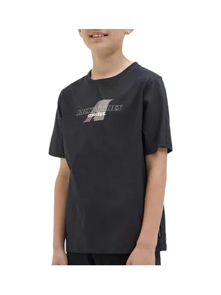 T-Shirt Noir Garçon Jack & Jones Cotier 1