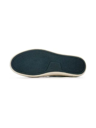 Baskets en Toile Beige/Marine Homme TBS RUKKWAI 5