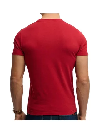 T-Shirt Rouge Vif Homme Superdry Essentials 2