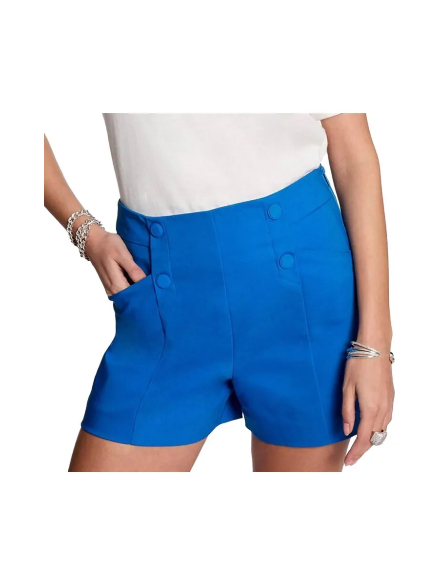 Short Bleu Femme Morgan City 2