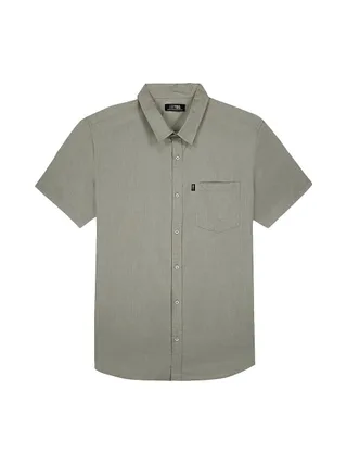 Chemise Kaki Homme TBS Chemise Oxygene 1