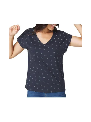 T-shirt Marine Femme TBS EDDENSAN 1