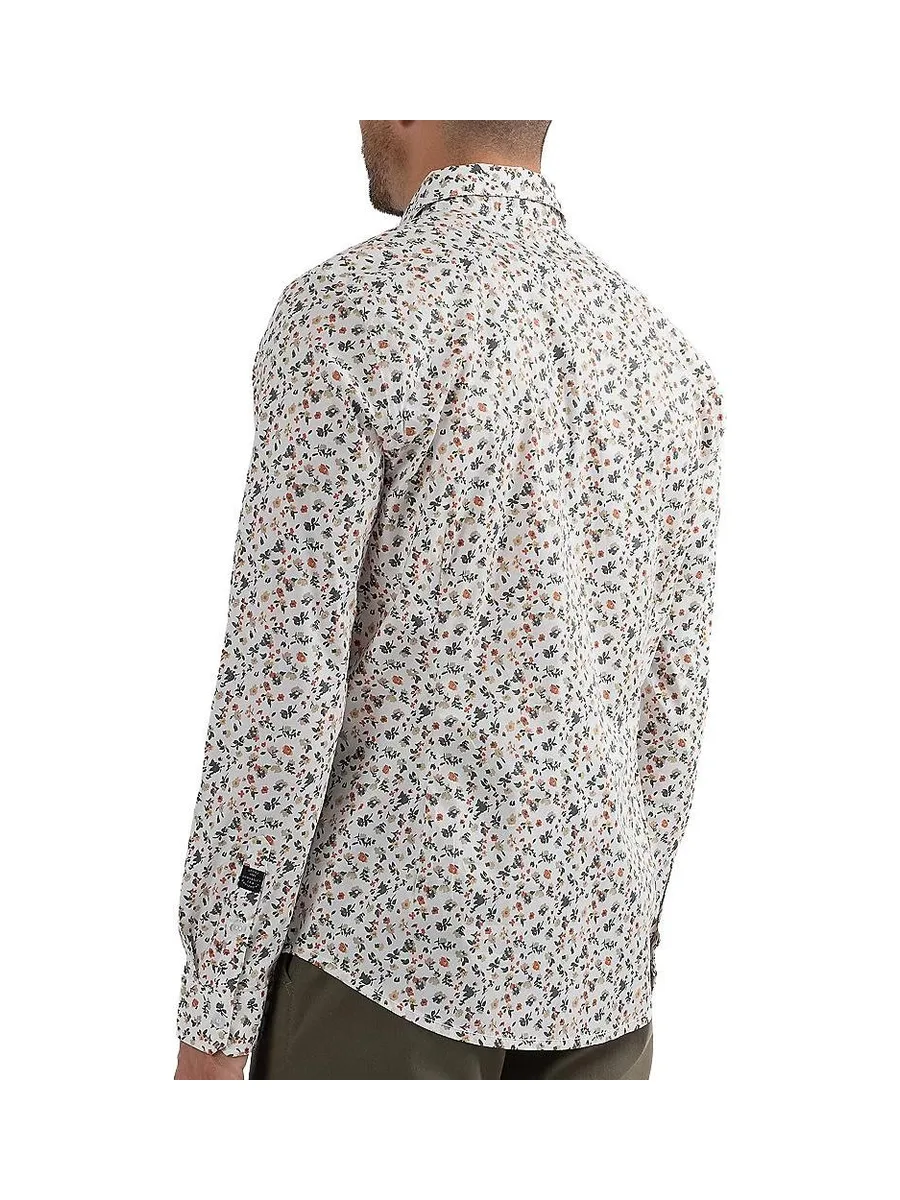 Chemise Blanches à fleurs Homme Sun Valley AESTA 3