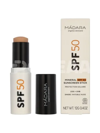 Madara SPF50 Mineral Sunscreen Stick 12g 1