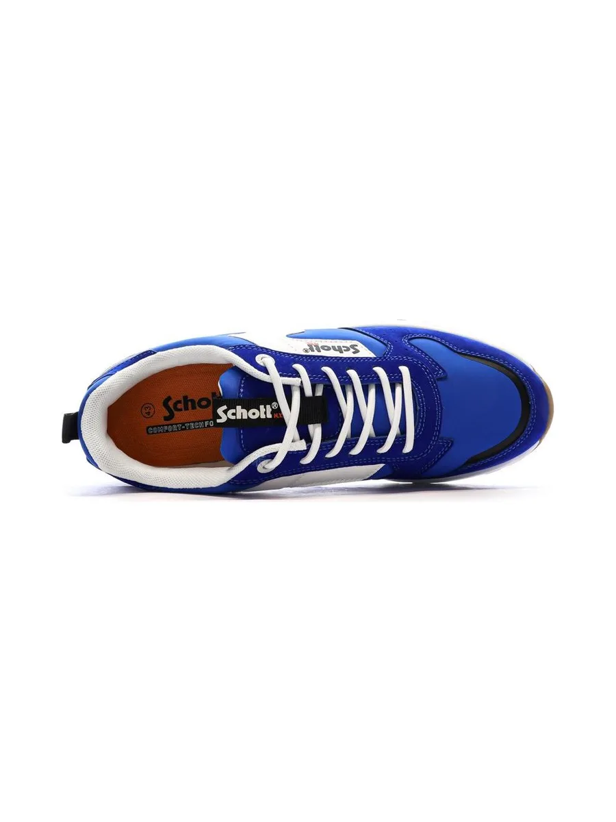 Baskets Bleu Homme Schott Maki 4
