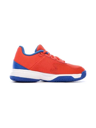 Baskets Rouges/Bleu Garçon Adidas Courtflash 2