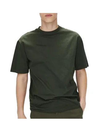 T-shirt Kaki Homme Only & Sons Onsfred Life 1