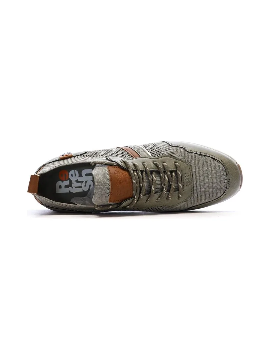 Baskets Kaki Homme Refresh 175665 5
