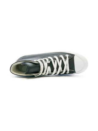 Baskets Noir Femme Converse Lugged 4