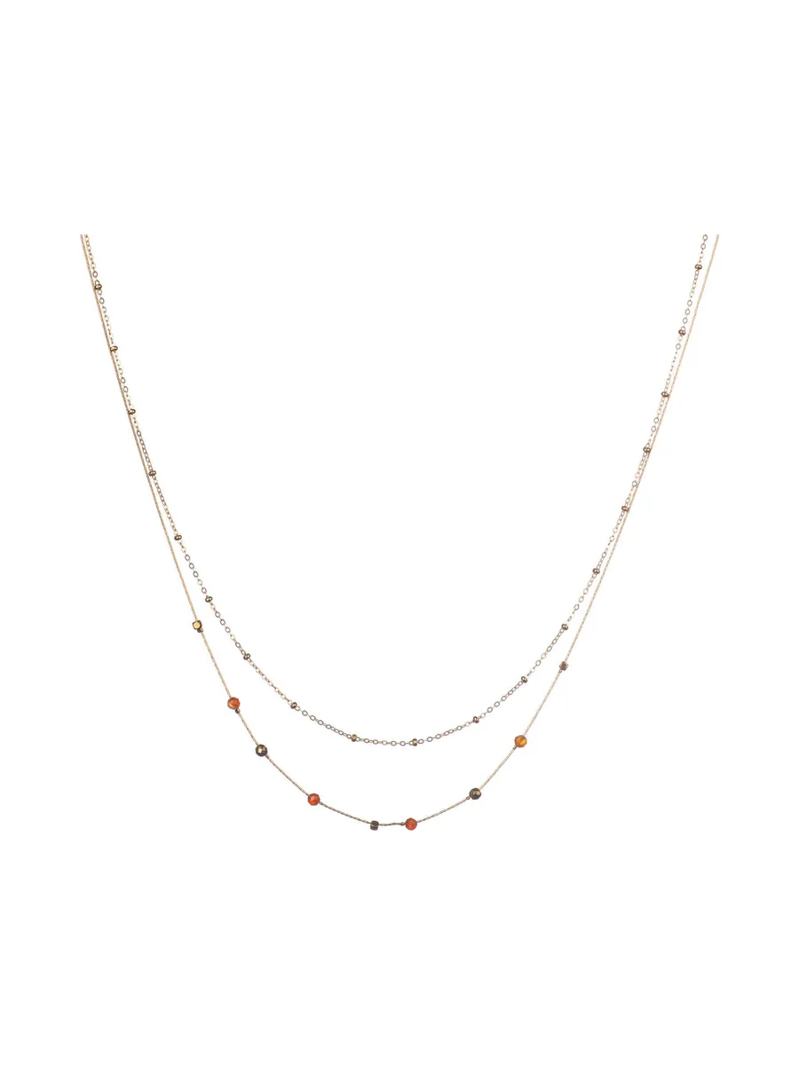 Collier Antonella - Orange 1