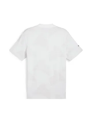 Polo Blanc Homme Puma Bmw Mms Jaquard 2