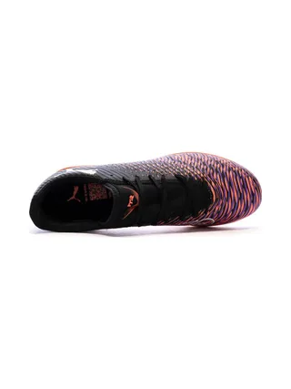 Chaussures de futsal Noir/Orange Homme Puma Future 8 Play It 4