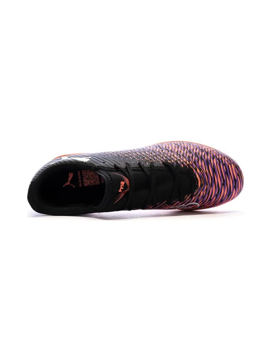 Chaussures de futsal Noir/Orange Homme Puma Future 8 Play It 5