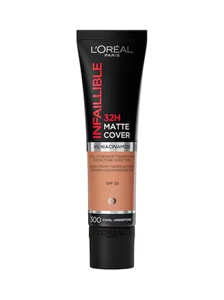 Fond de teint L'Oréal Paris Infaillible Matte Cover 300 Rosé 1