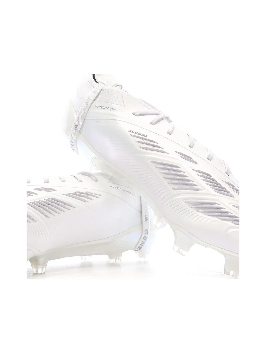 Chaussures de football Blanches Homme Adidas Predator Elite 8