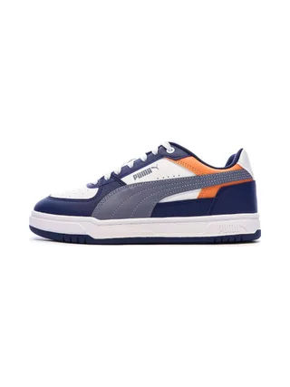 Baskets Bleu/Blanc/Orange Garçon Puma Puma Caven 1