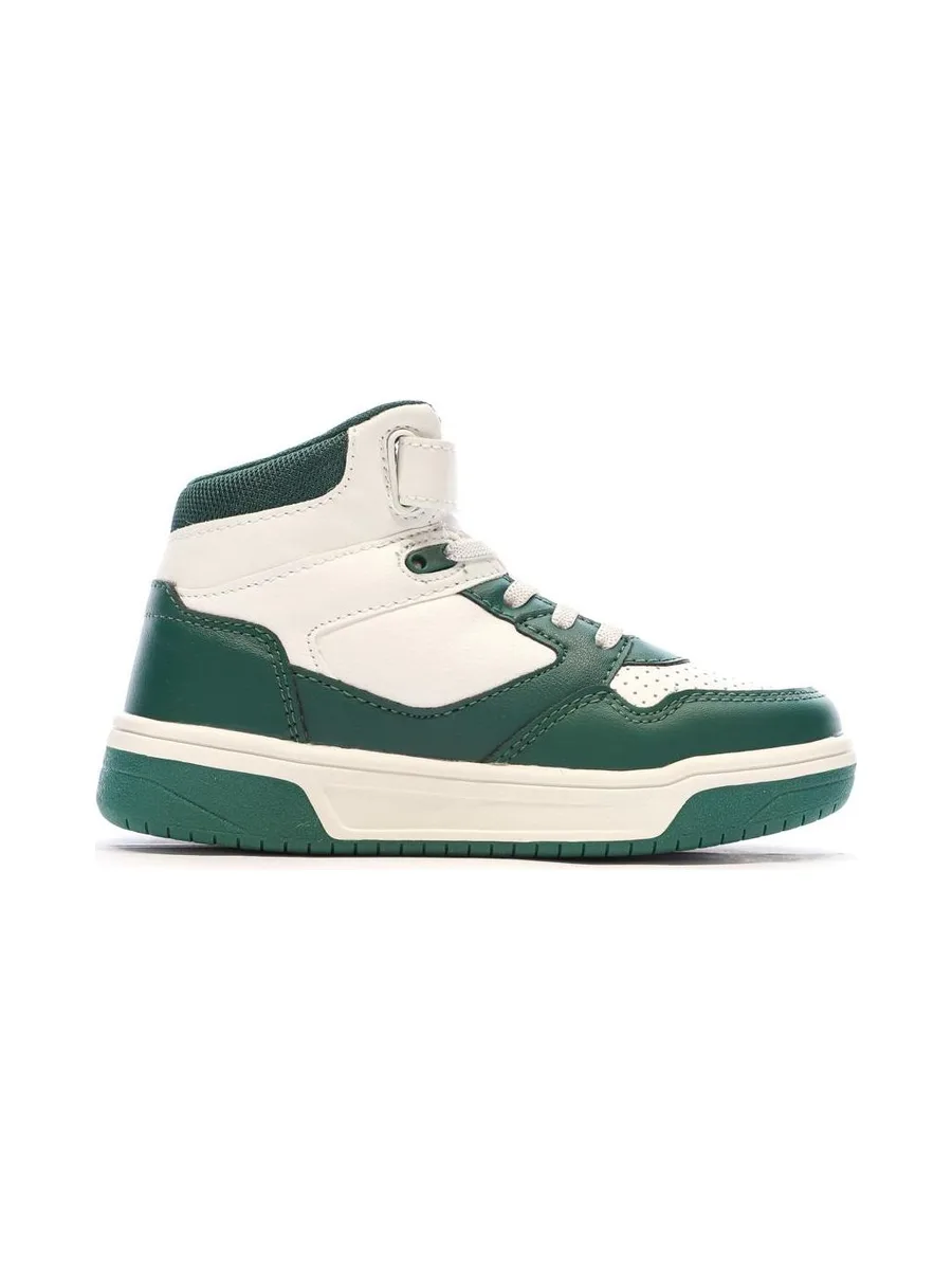 Baskets Vertes/Blanches Garçon Rouge Umbro Olly Vlc 2