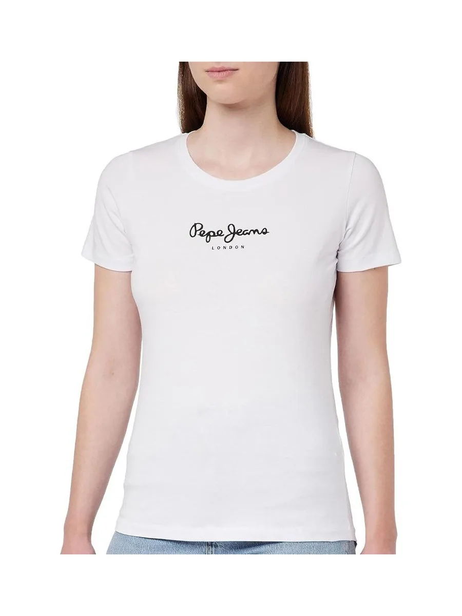T-Shirt Blanc Femme Pepe jeans Pjl L 2