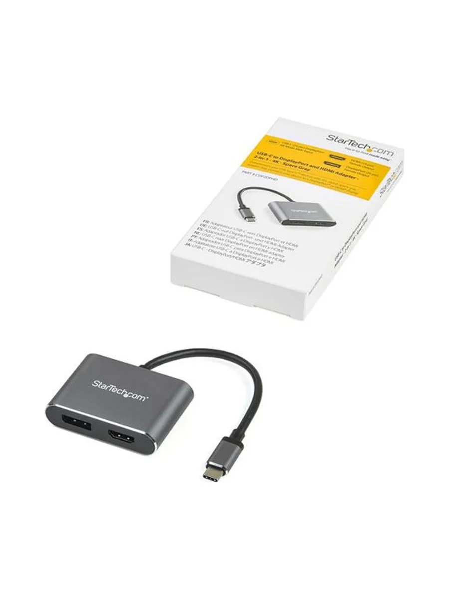 USB C Multiport Video Adapter to HDMI/DP 5