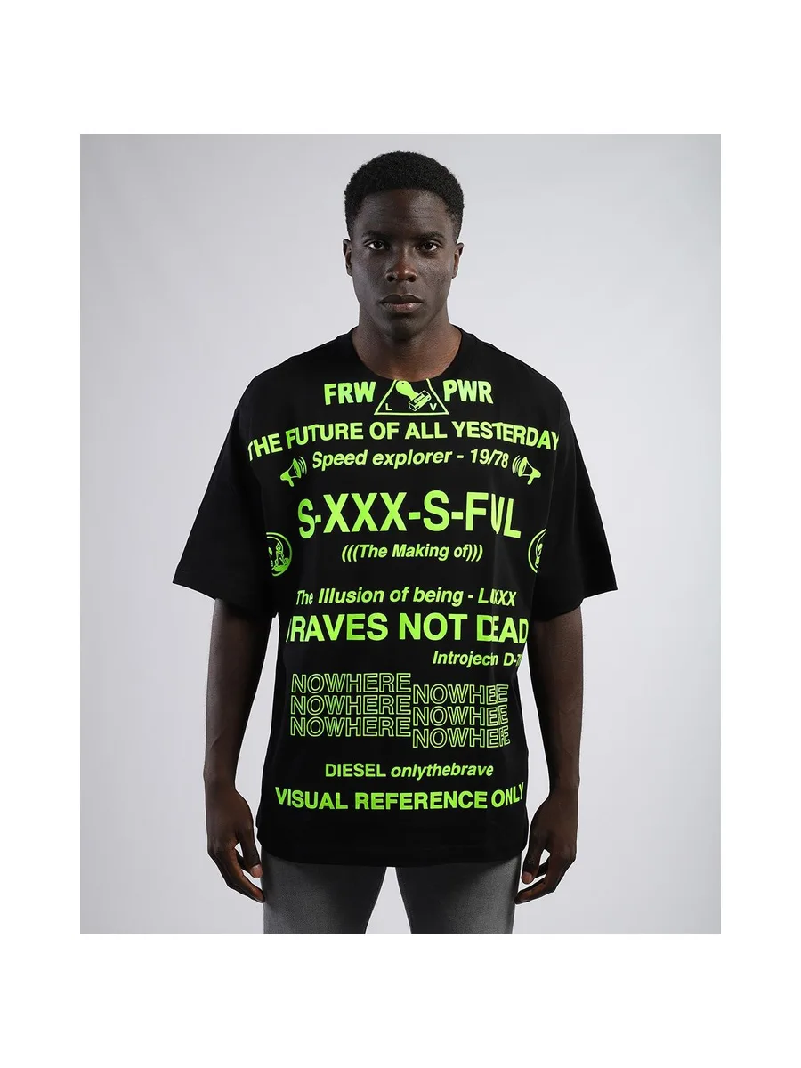 T-shirt DIESEL T-BALL-X2 2