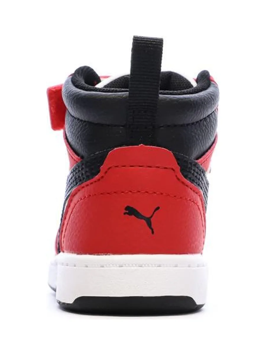 Baskets Rouges/Noires/Blanches Garçon Puma 4