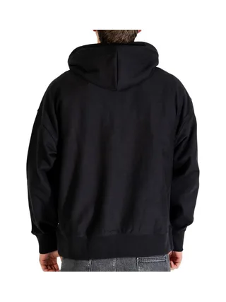 Sweat à Capuche Noir Homme Calvin Klein Jeans Premiums 2