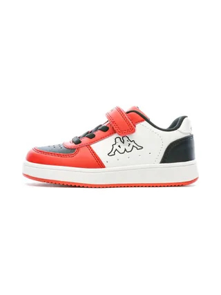 Baskets Blanc/Rouge Garçon KAPPA Malone 1