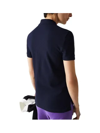 Polo Marine Femme Lacoste Polo PF7839-240 2