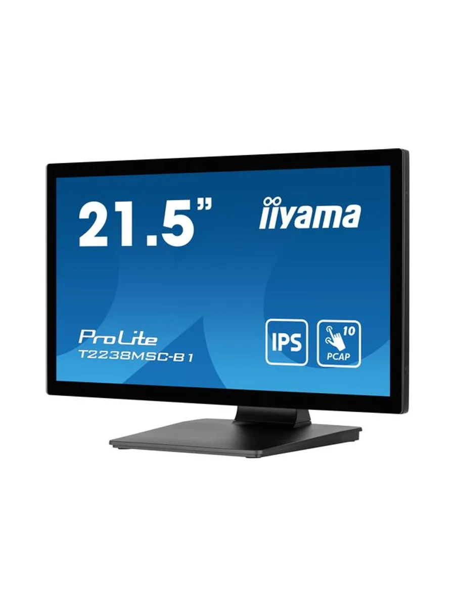 21.5" Bonded PCAP Bezel Free 10P Touch w 5