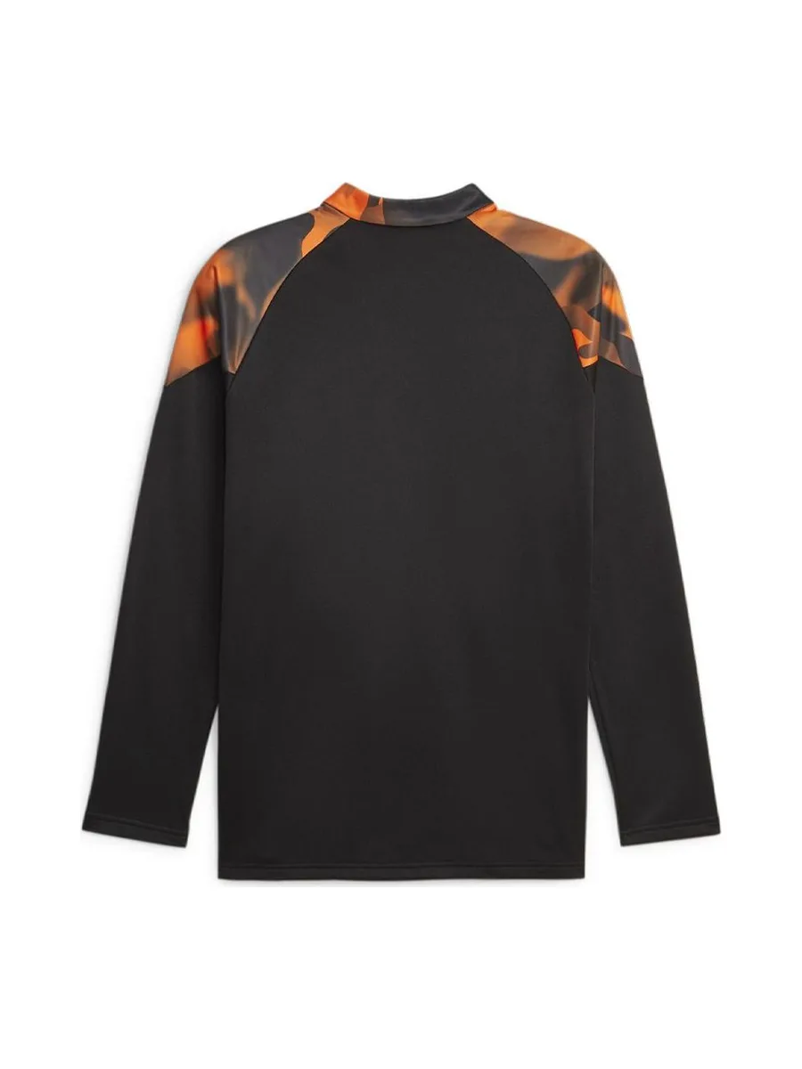 OM Sweat de Training Noir/Orange Homme Puma 23/24 3
