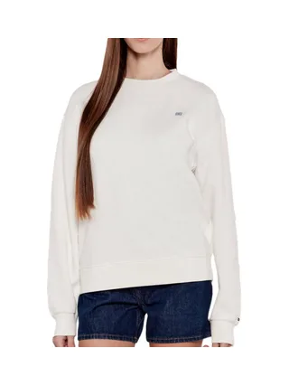 Sweat Blanc Femme Tommy Hilfiger Contrast 1