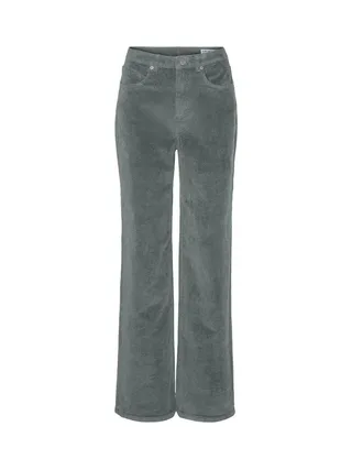 Pantalon Velours Vert Femme Vero Moda Tessa 1