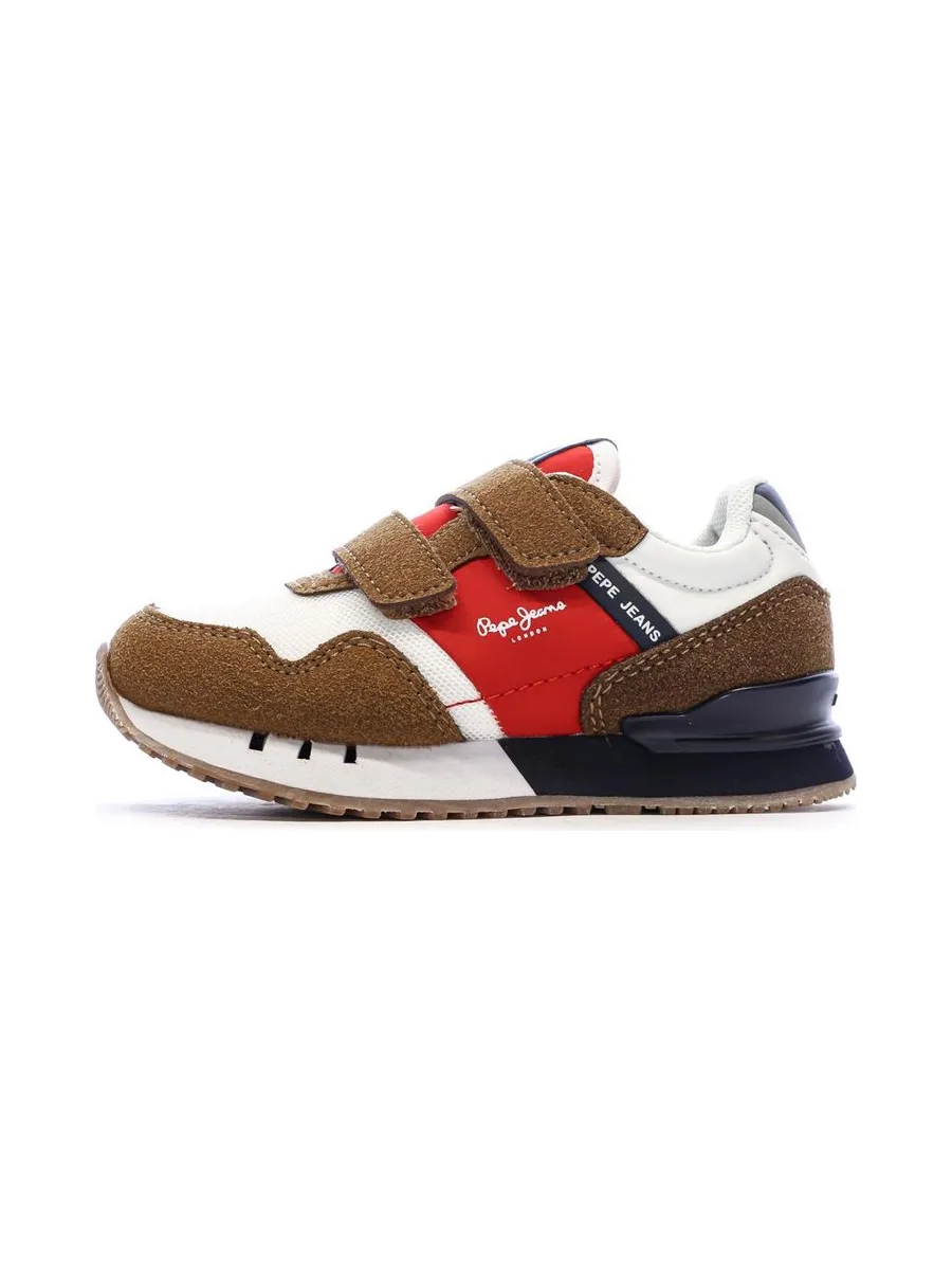 Baskets Marron Garçon Pepe jeans London Life 2