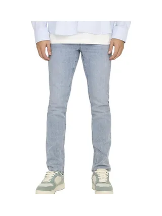 Jean Coupe Slim Bleu Clair Homme Only & Sons Light 1
