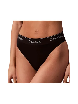 String Noir Femme Calvin Klein Jeans Tanga 1