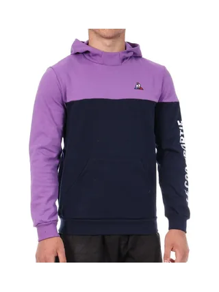 Sweat Violet Homme Le Coq Sportif Hoody] 1