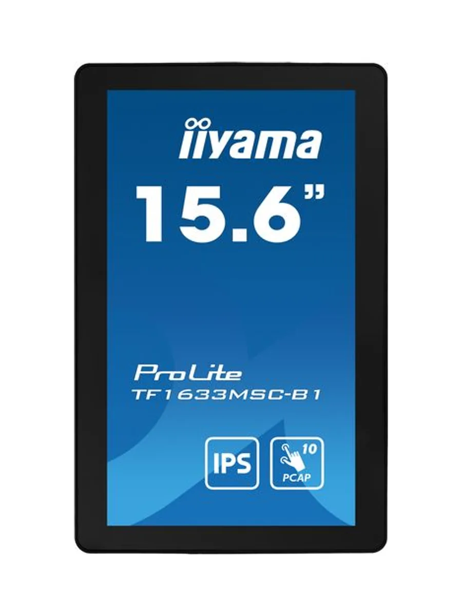 15.6" PCAP Bezel Free Front 10P Touch 19 3