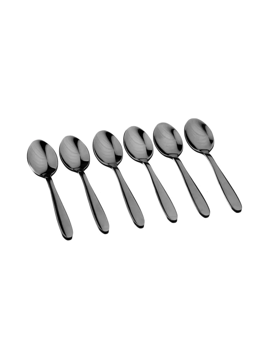 Coffret 6 petites cuillères KAJA - Black 17